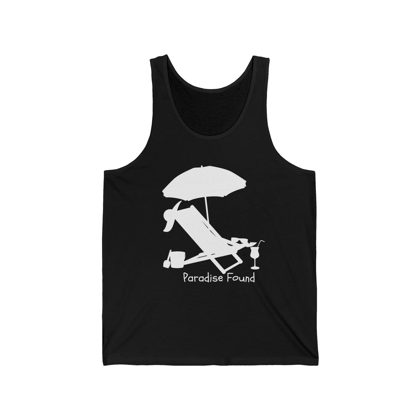 Paradise Found Summer Ultimate Comfort Styled Unisex Tank Top