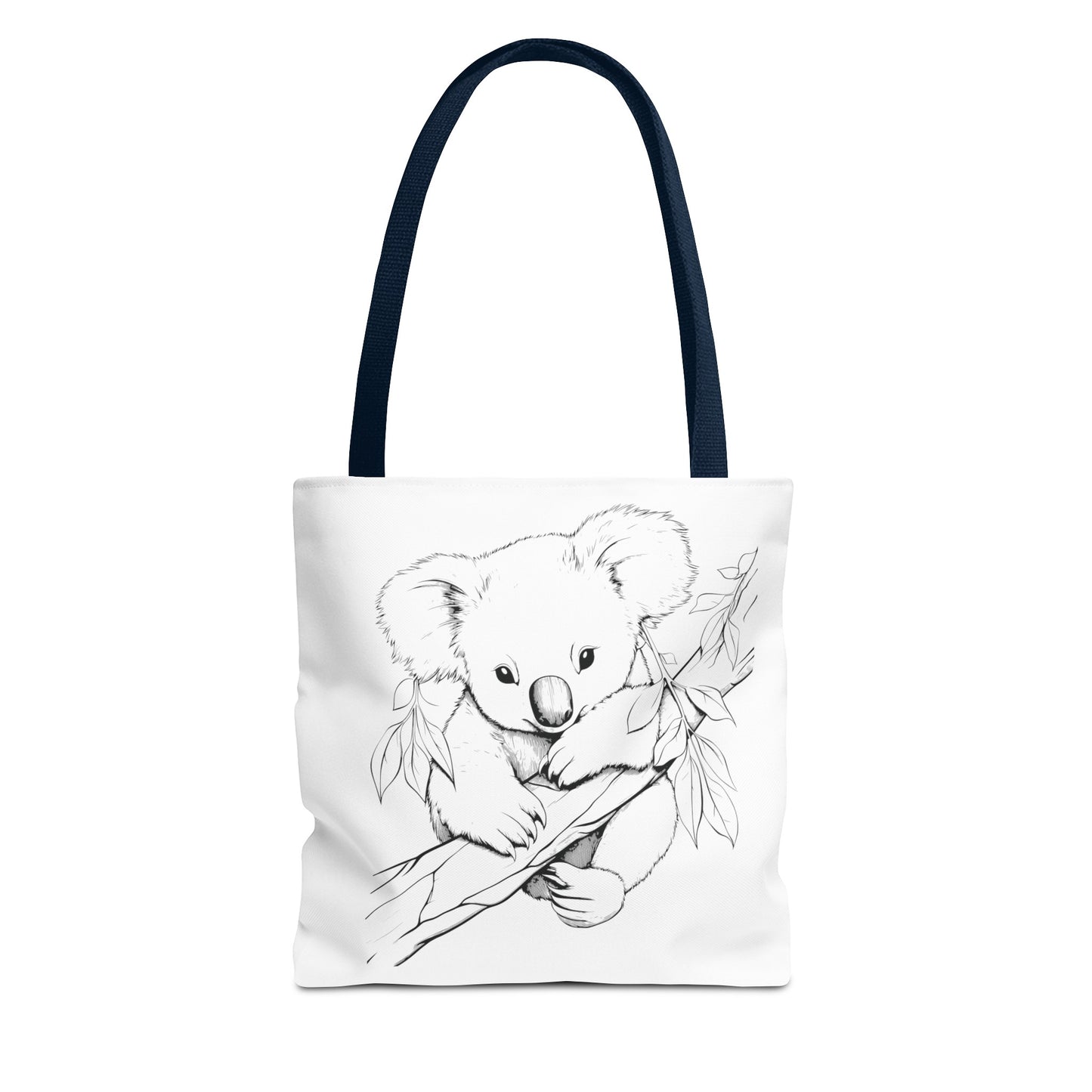 Summer Graphic Panda Tote Bag