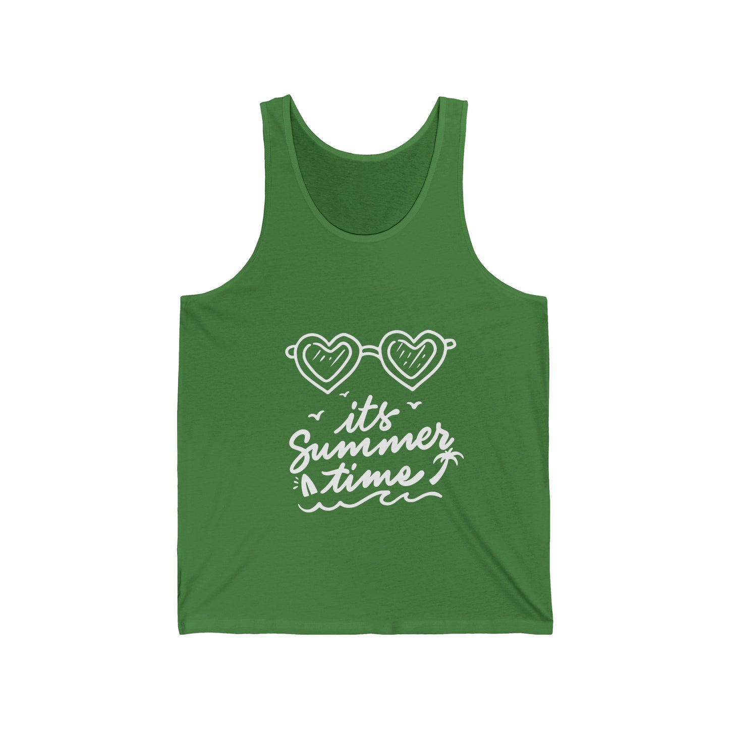 Beach Lovers Ultimate Comfort Styled Funny Unisex Sea As Day Summer Tank Top
