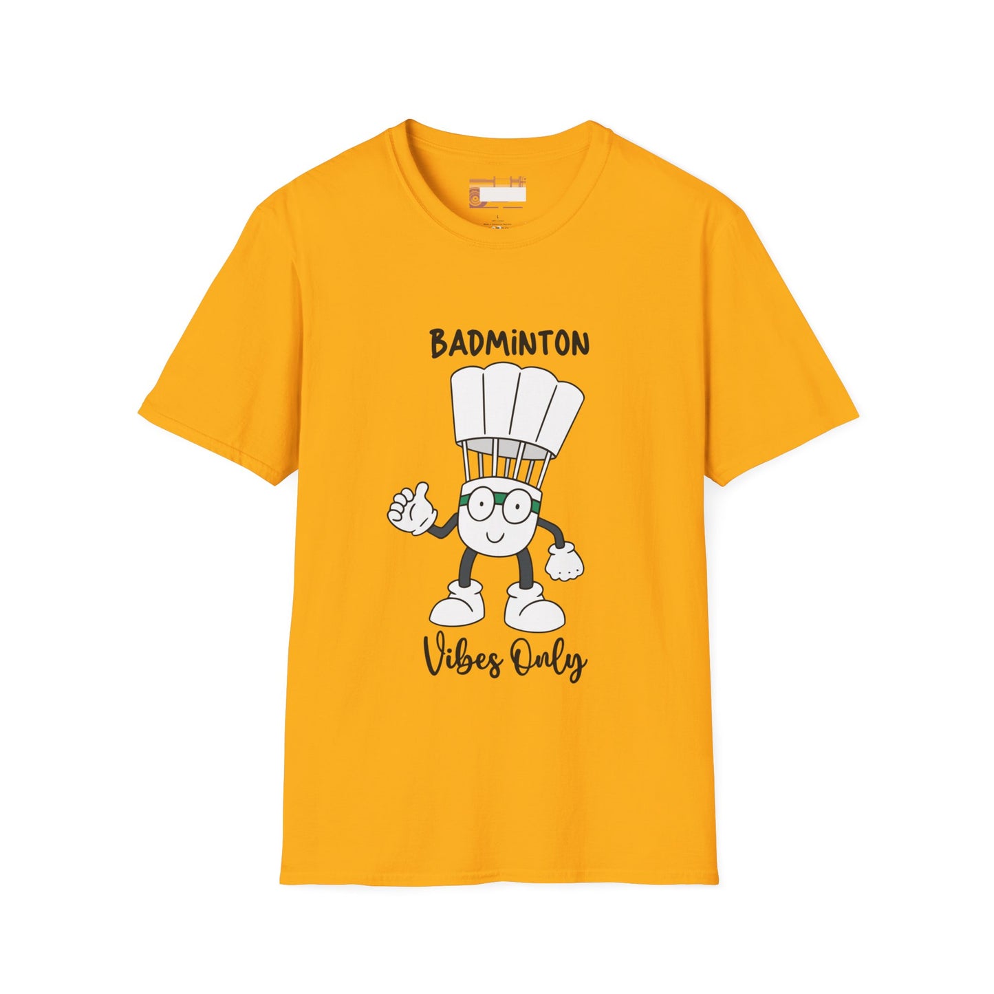 Badminton Game Day Graphic Comfort Unisex T-shirt