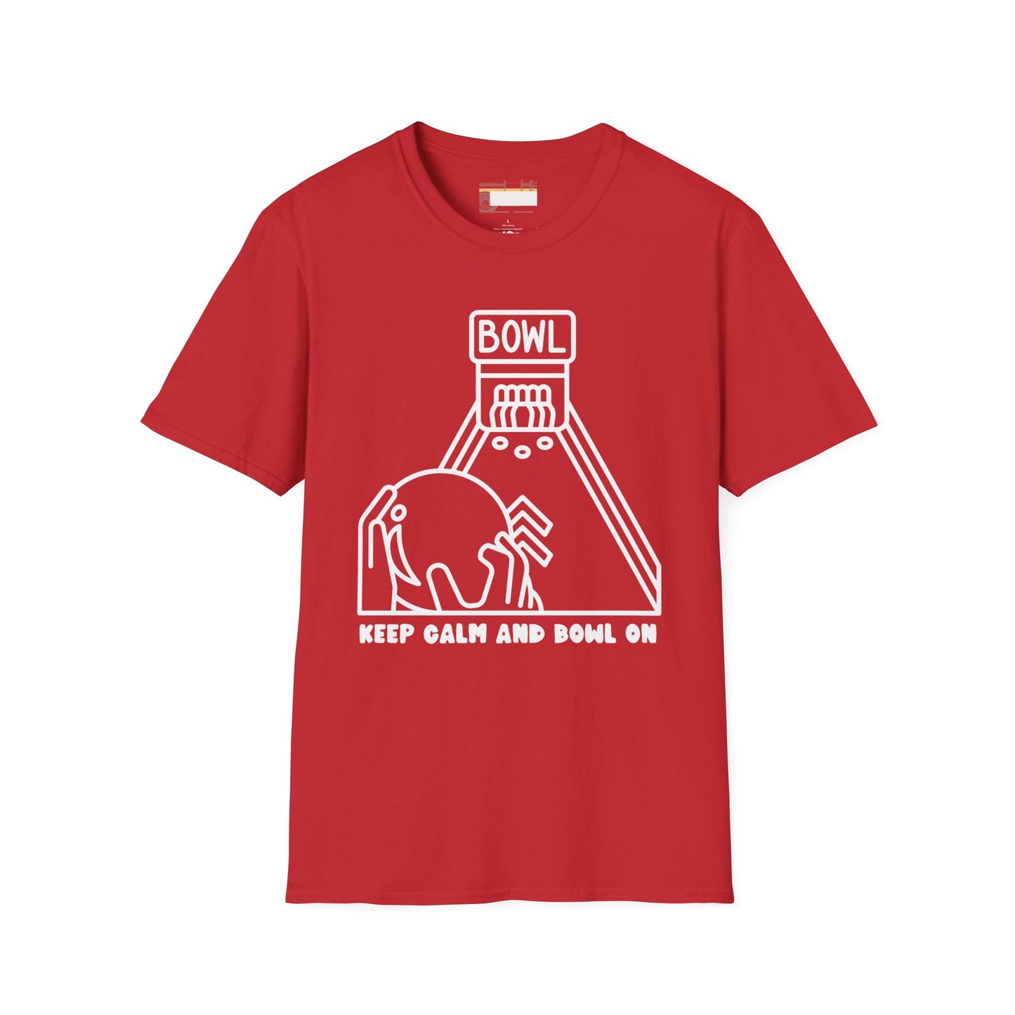 Retro Bowling Champion Bowling King Graphic Comfort Unisex T-shirt