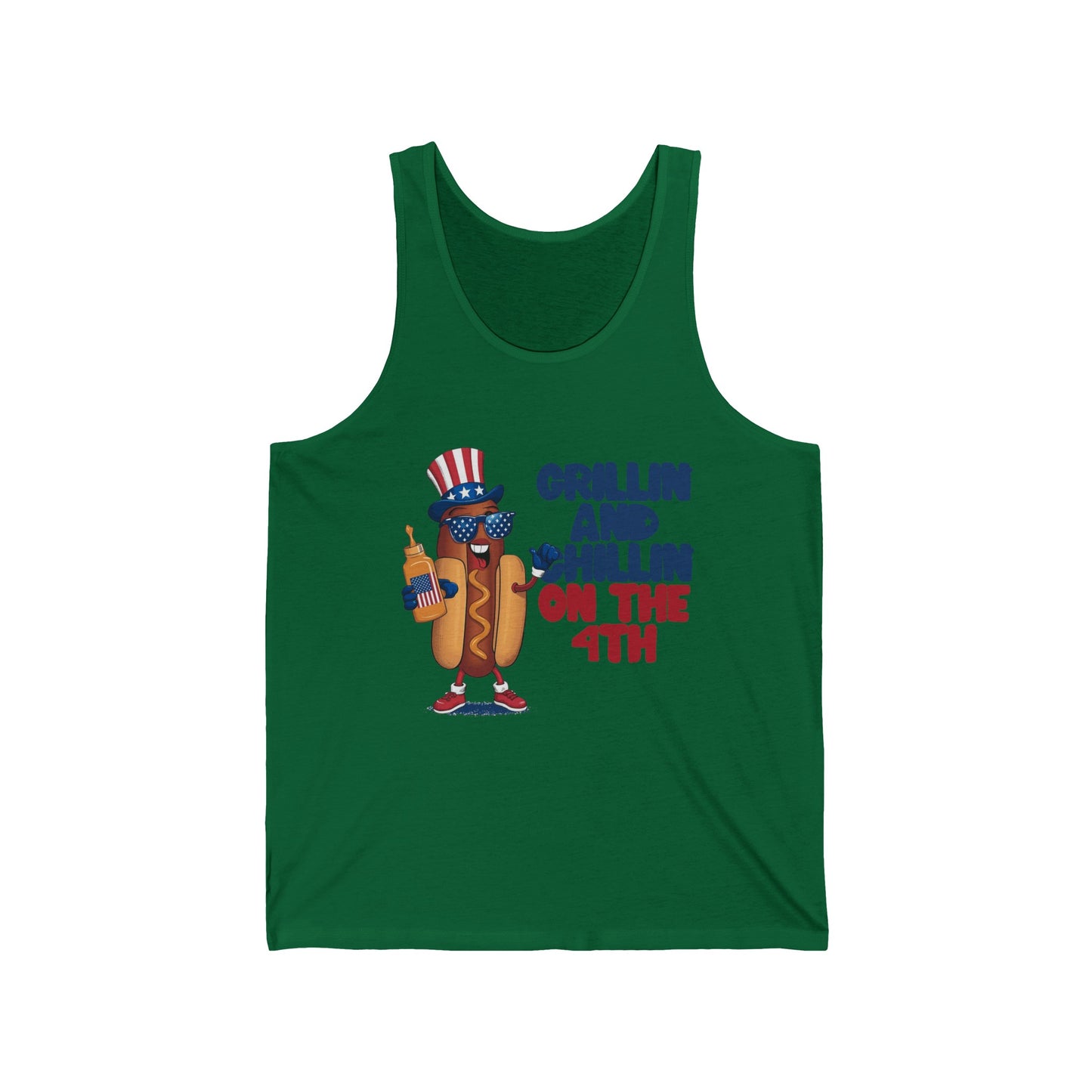 American Independence Graphic Ultimate Comfort Styled Unisex Tank Top