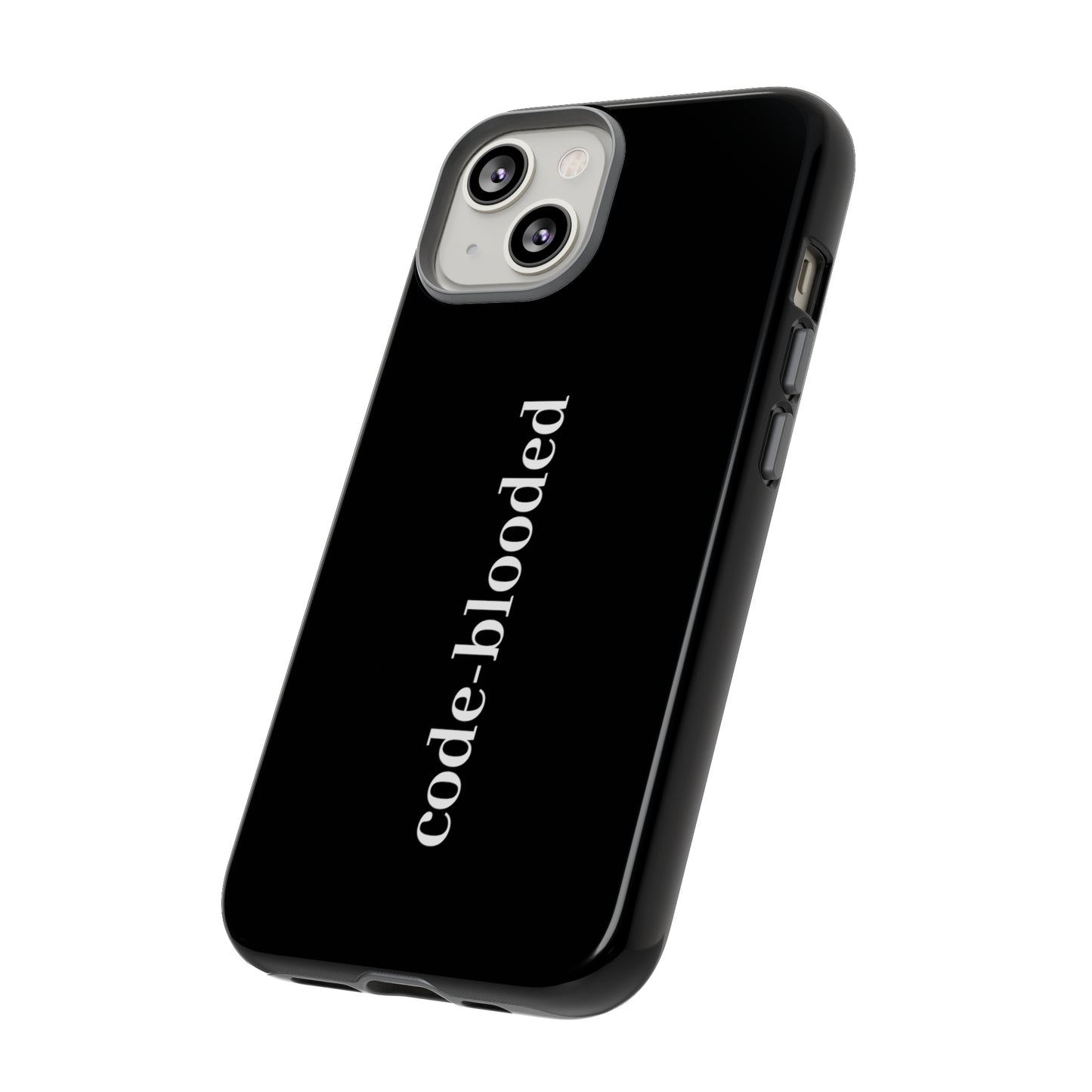 Code Blooded (Technology Programmers) iPhone Case