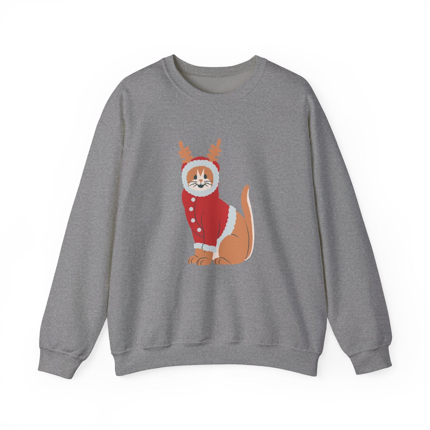 Graphic Designed Holiday Christmas Unisex Crewneck Sweatshirt