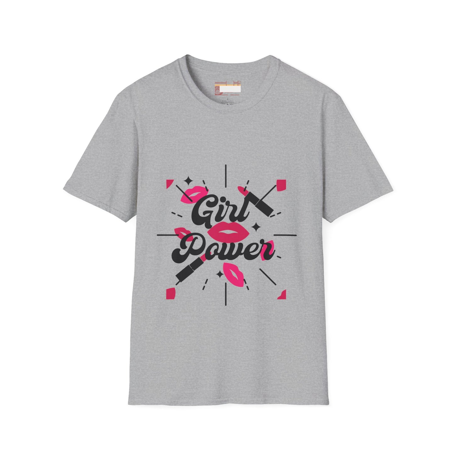 Vintage Designed Girls Power Support Comfort Unisex T-shirt