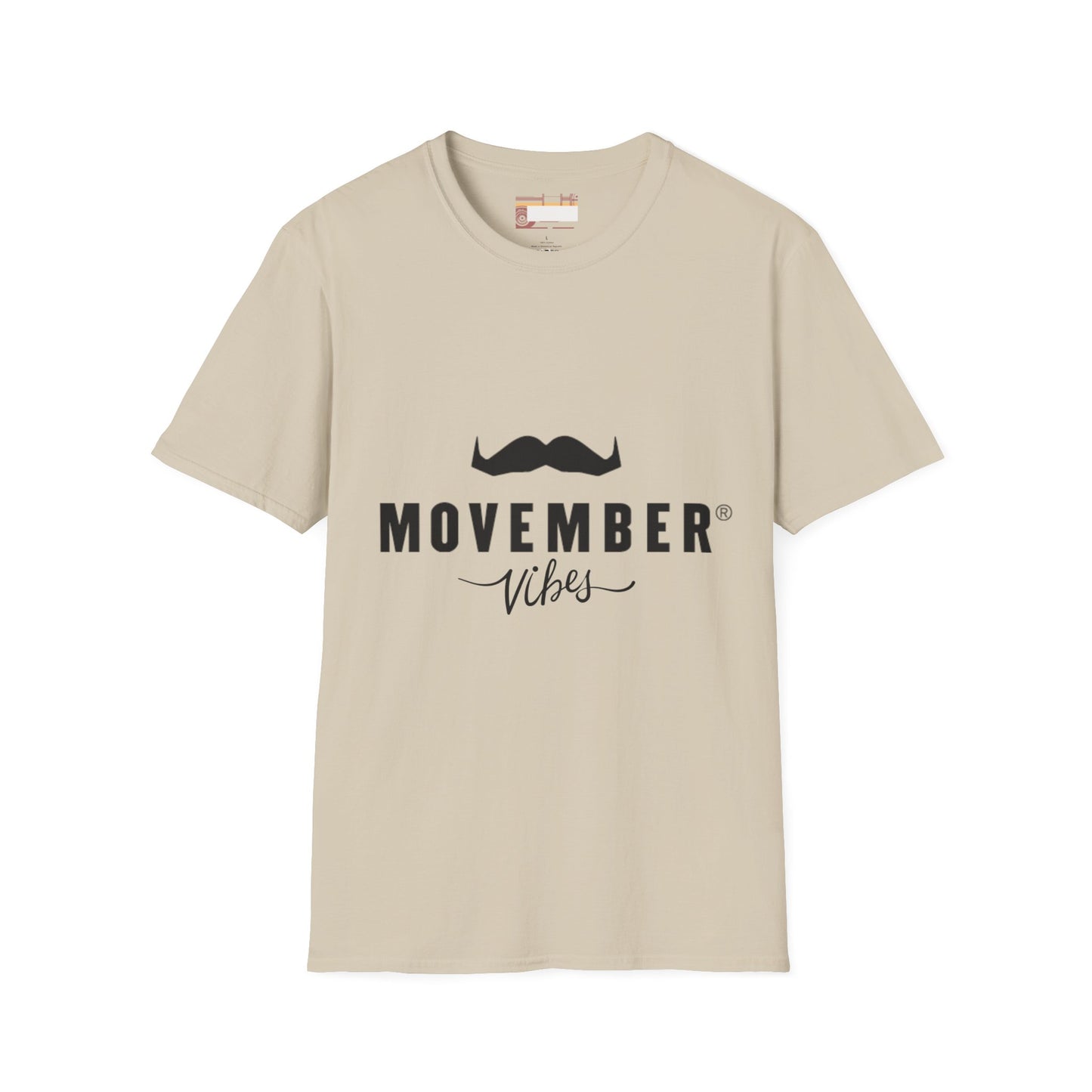 Movember Moustache Bearded Gang Beards Graphic Comfort Unisex T-shirt
