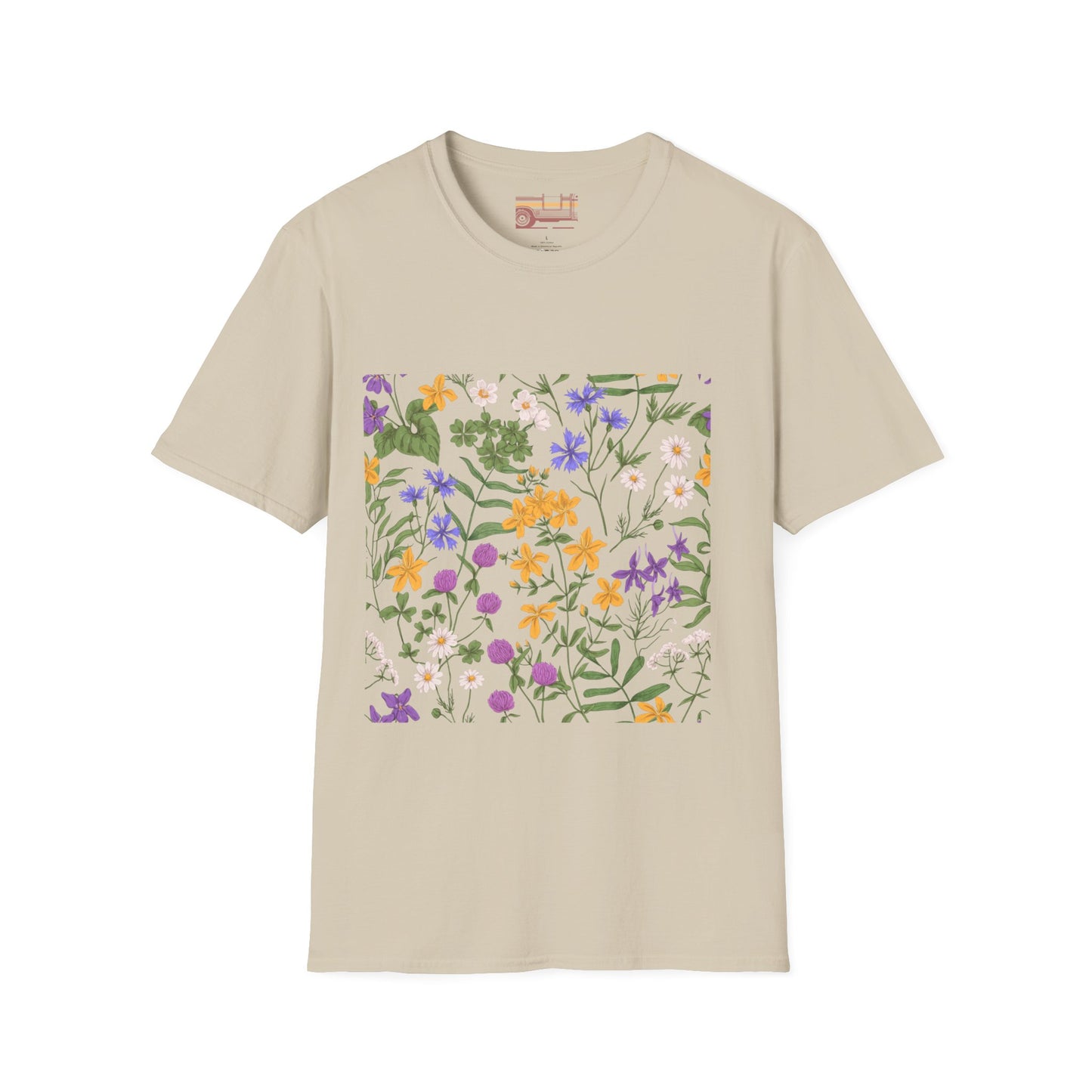 Floral Combination Ultimate Comfort Styled Graphic T-shirt