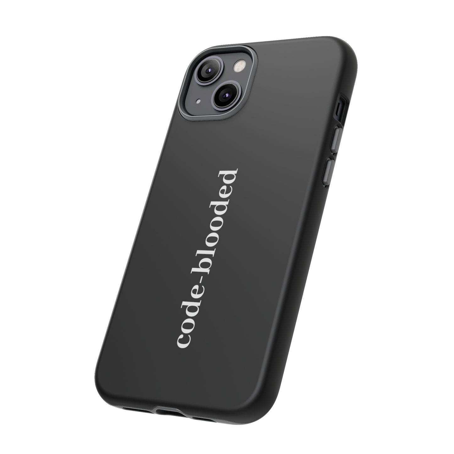 Code Blooded (Technology Programmers) iPhone Case