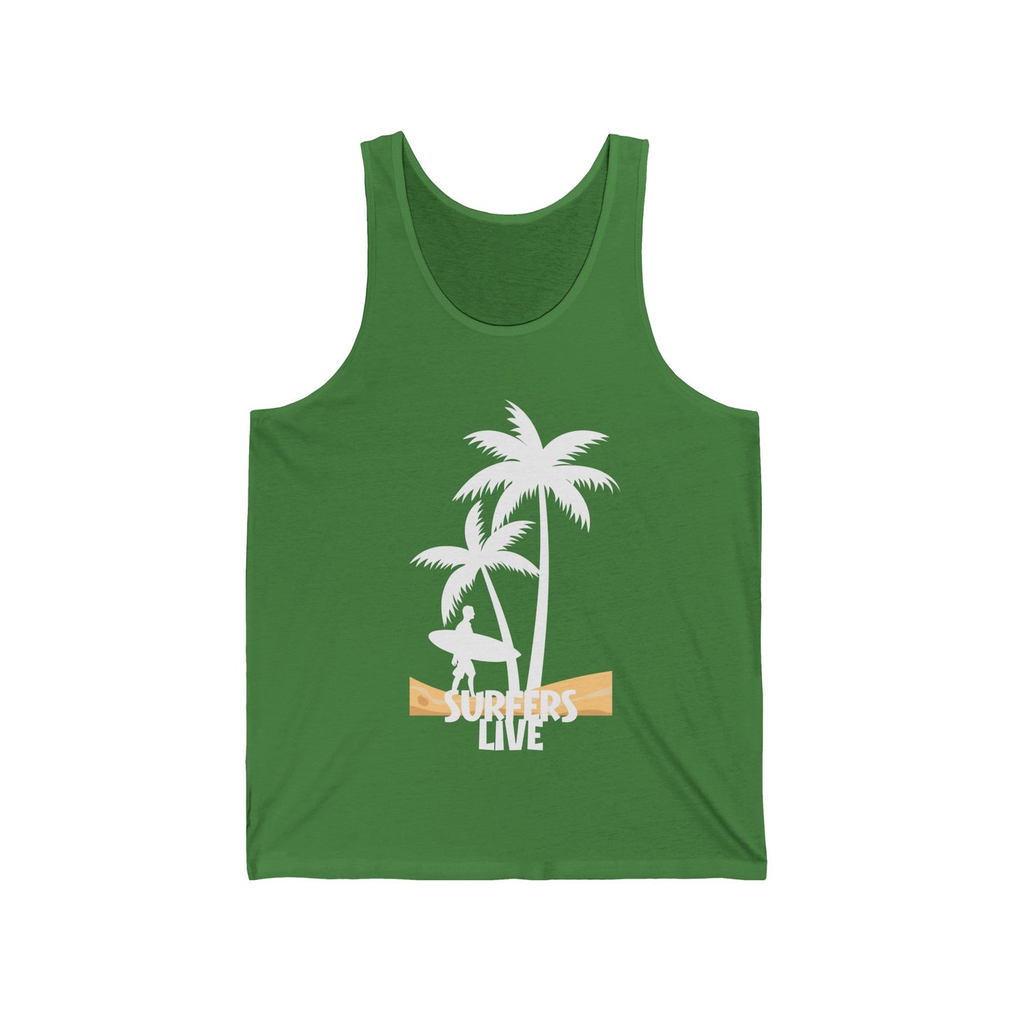 Surfers Live Summer Ultimate Comfort Styled Unisex Tank Top
