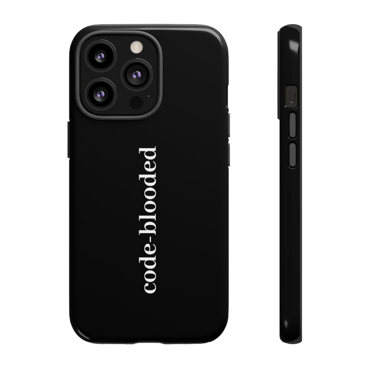 Code Blooded (Technology Programmers) iPhone Case
