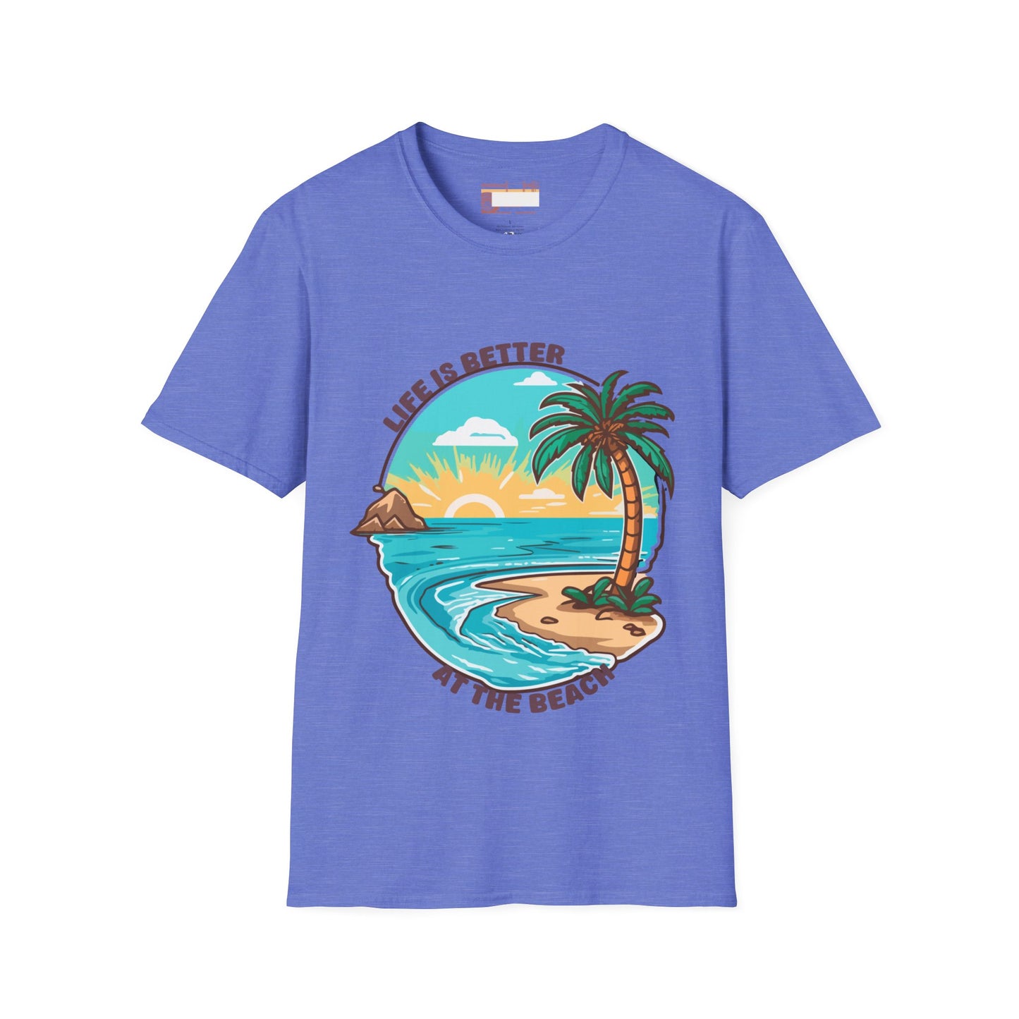 Lives Is Better At The Beach Summer Graphic Comfort Unisex T-shirt
