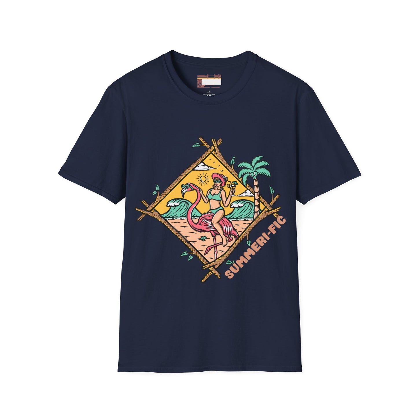 Graphic Summerfest Designed Summer time Comfort Styled T-shirts