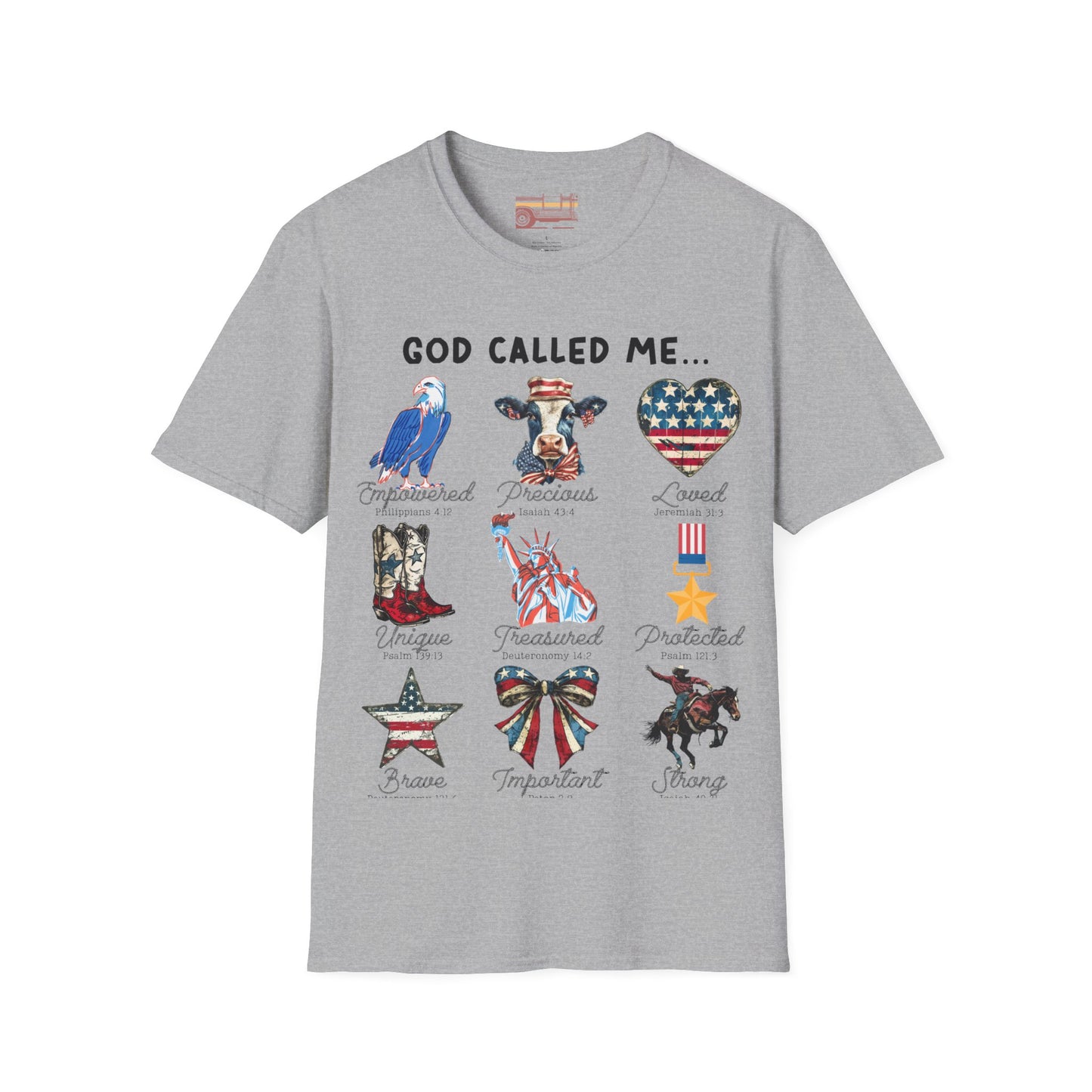Graphic American Independence July 4th Ultimate Comfort Unisex Funny T-shirt