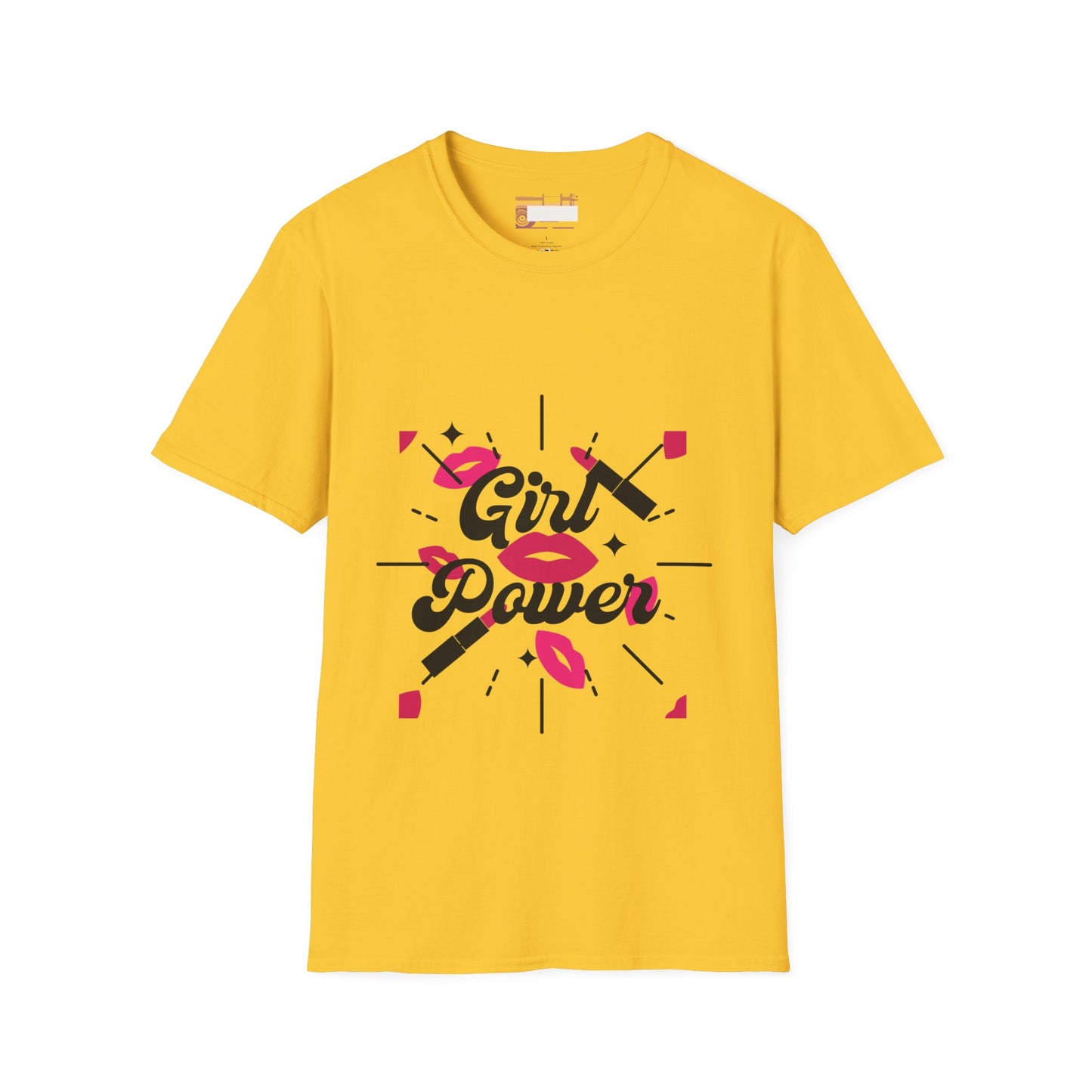 Vintage Designed Girls Power Support Comfort Unisex T-shirt