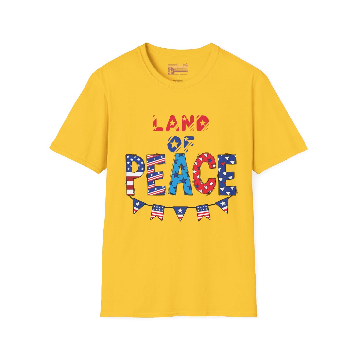 Land of Peace July 4th Independence Day Ultimate Comfort Unisex T-shirt