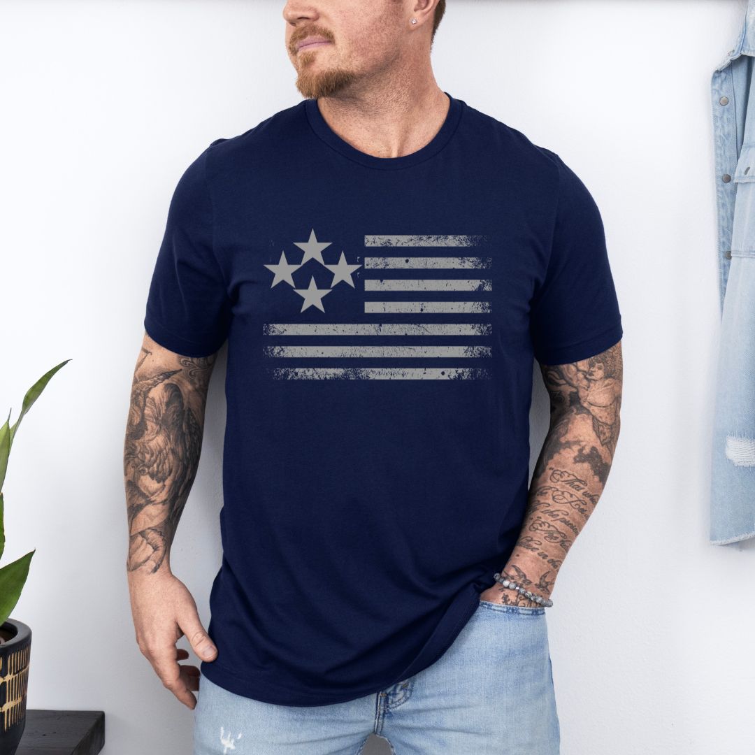 The Patriot Flag Ultimate Unisex Comfort Styled T-shirt