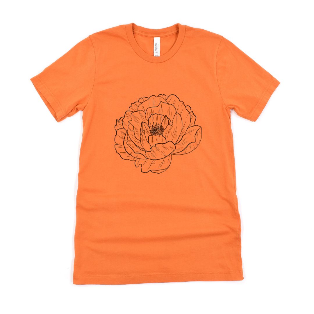 Floral Design Graphix Ultimate Comfort Styled T-shirt