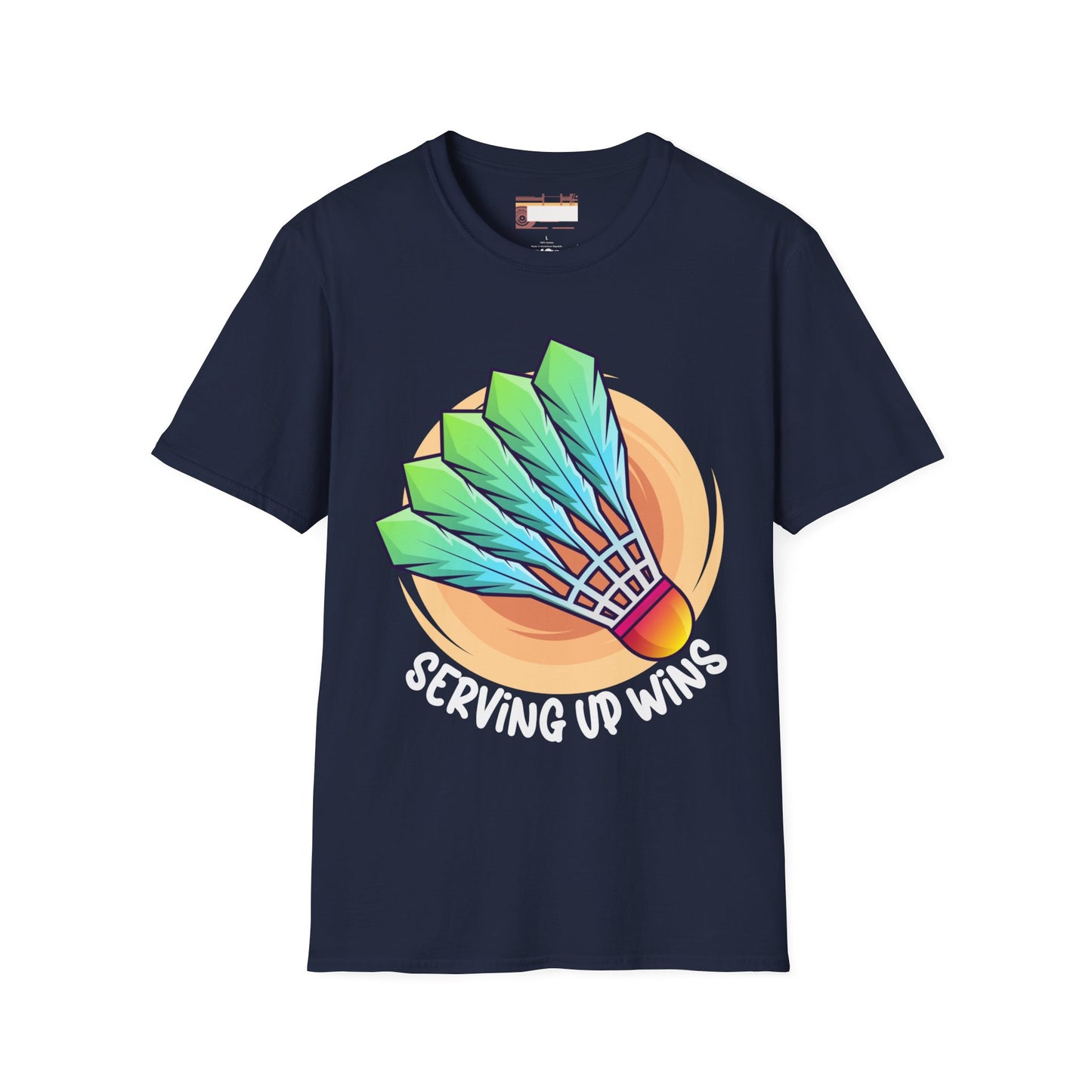 Badminton Game Day Graphic Comfort Unisex T-shirt