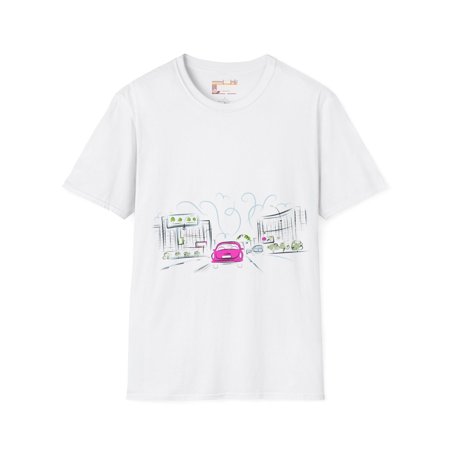Graphic City Drama Designed Comfort Unisex T-shirt