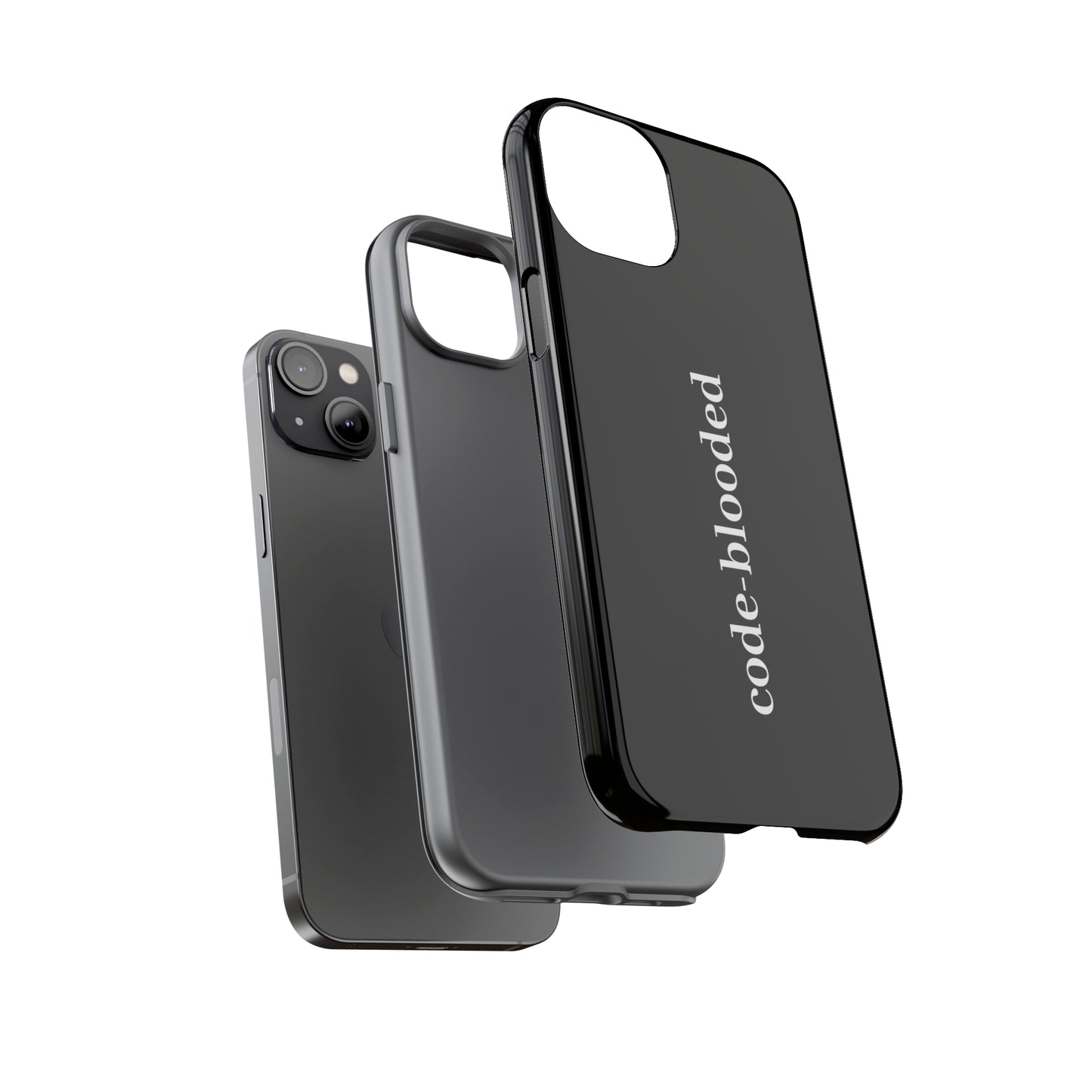 Code Blooded (Technology Programmers) iPhone Case