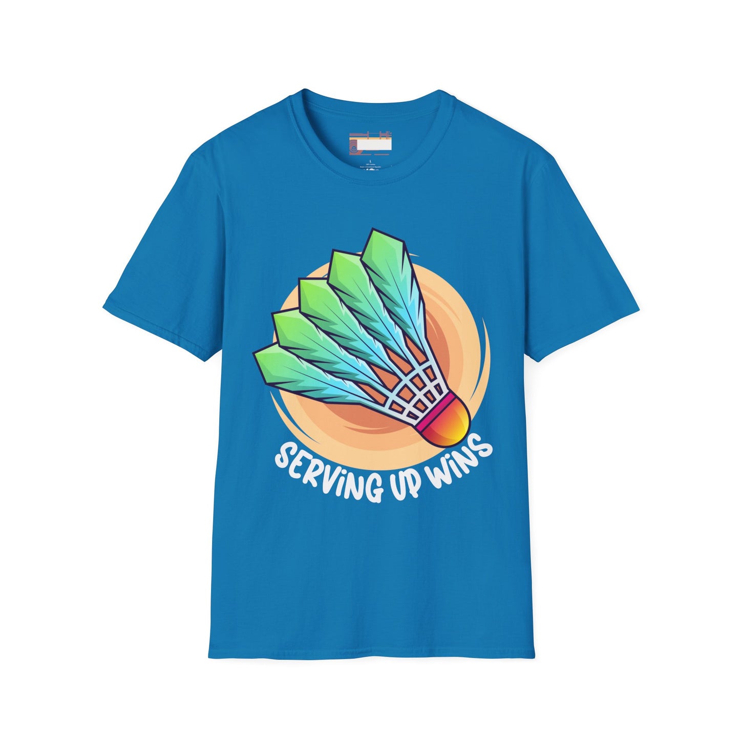 Badminton Game Day Graphic Comfort Unisex T-shirt