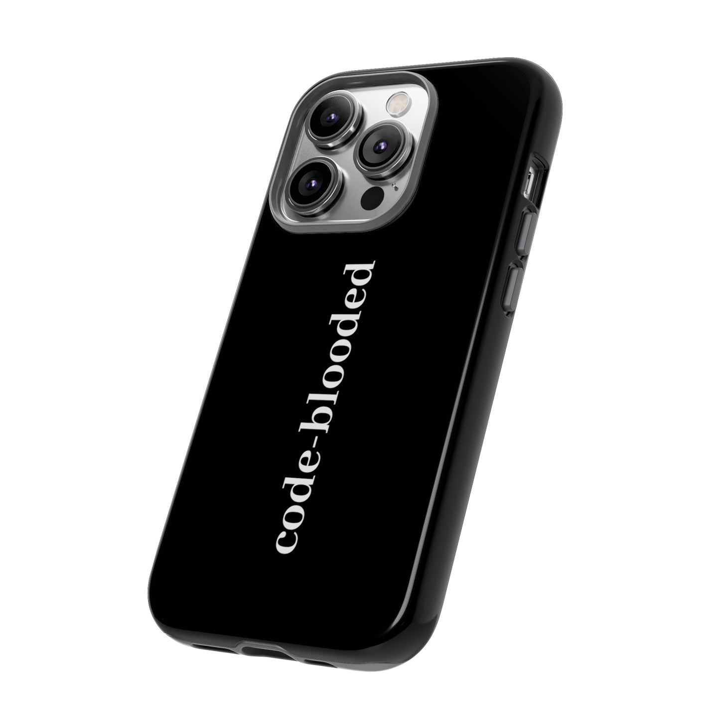 Code Blooded (Technology Programmers) iPhone Case