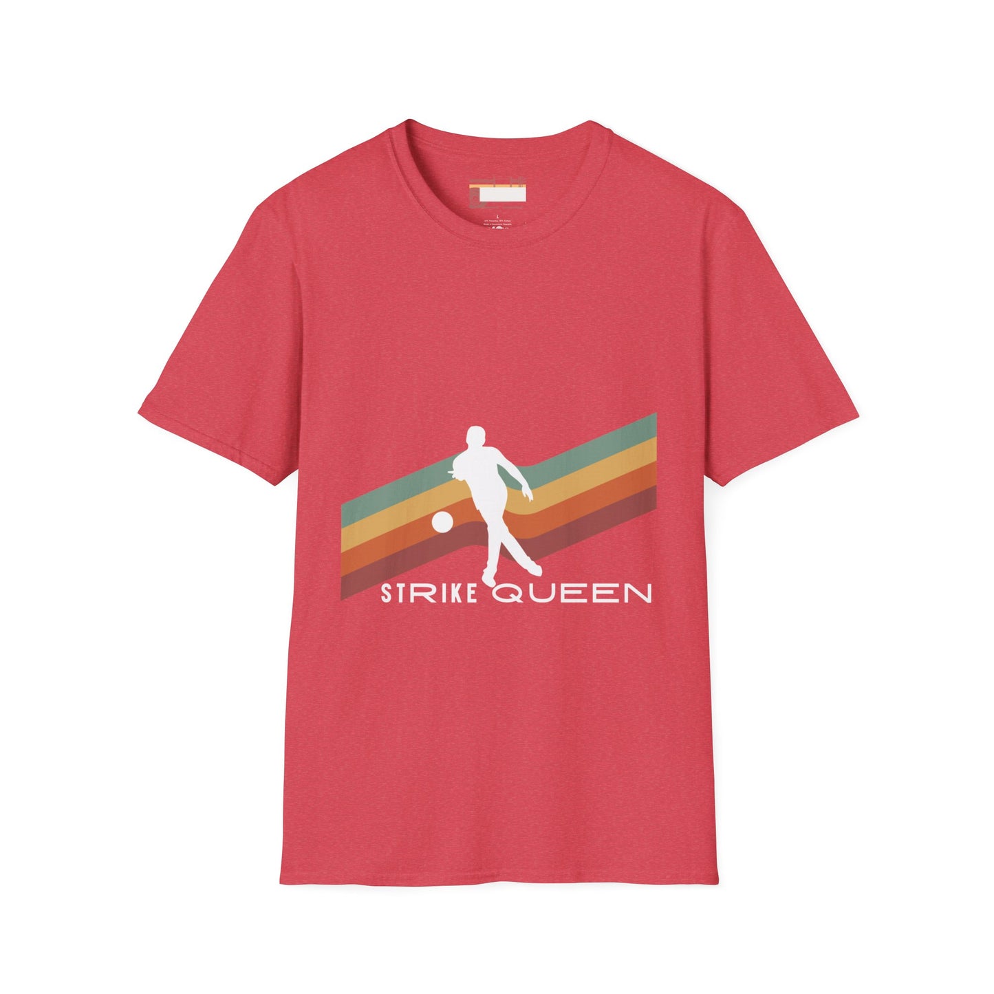 Retro Bowling Champion Bowling Queen Graphic Comfort Unisex T-shirt