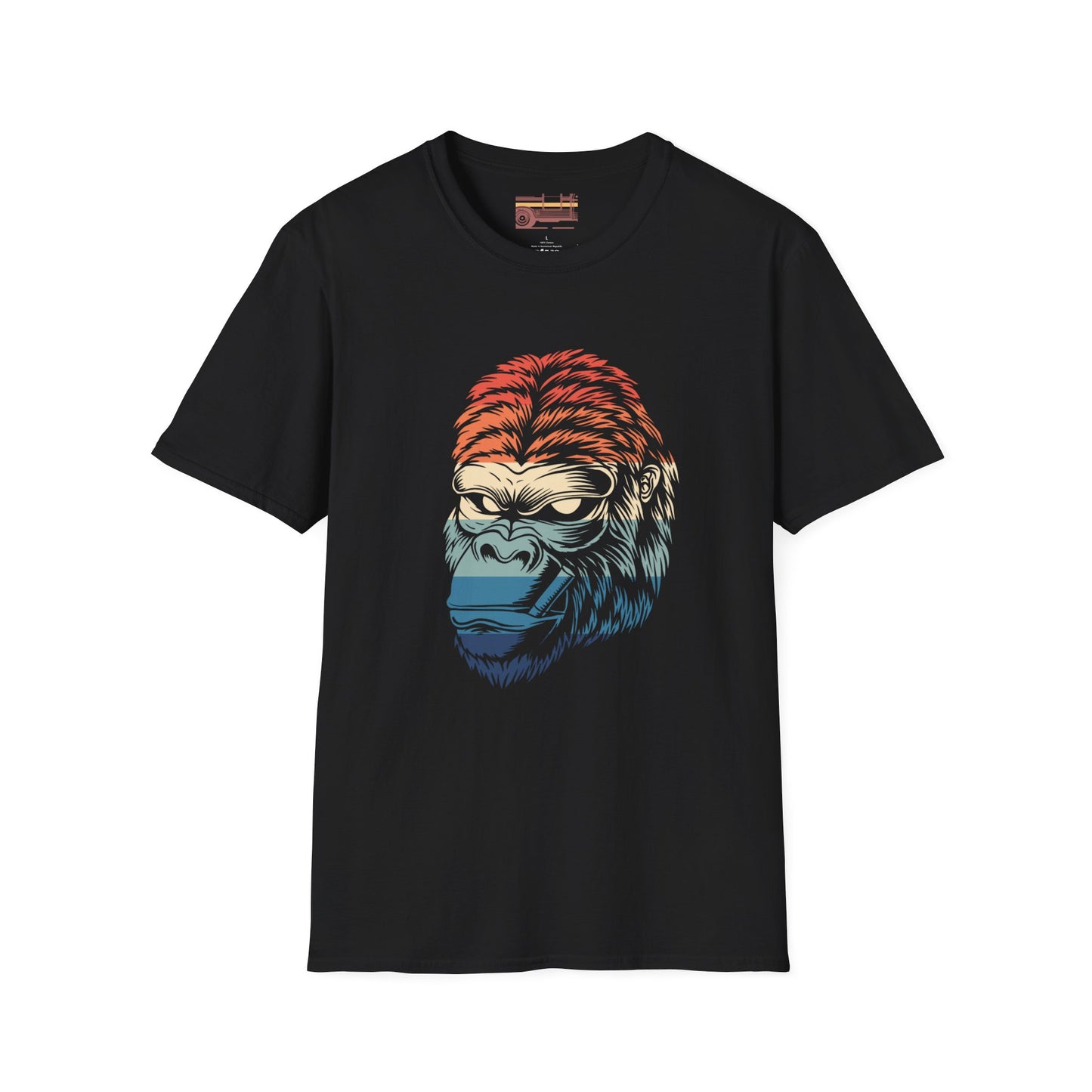 Minimalist Graphic Designed Ultimate Comfort Unisex Gorilla T-shirt