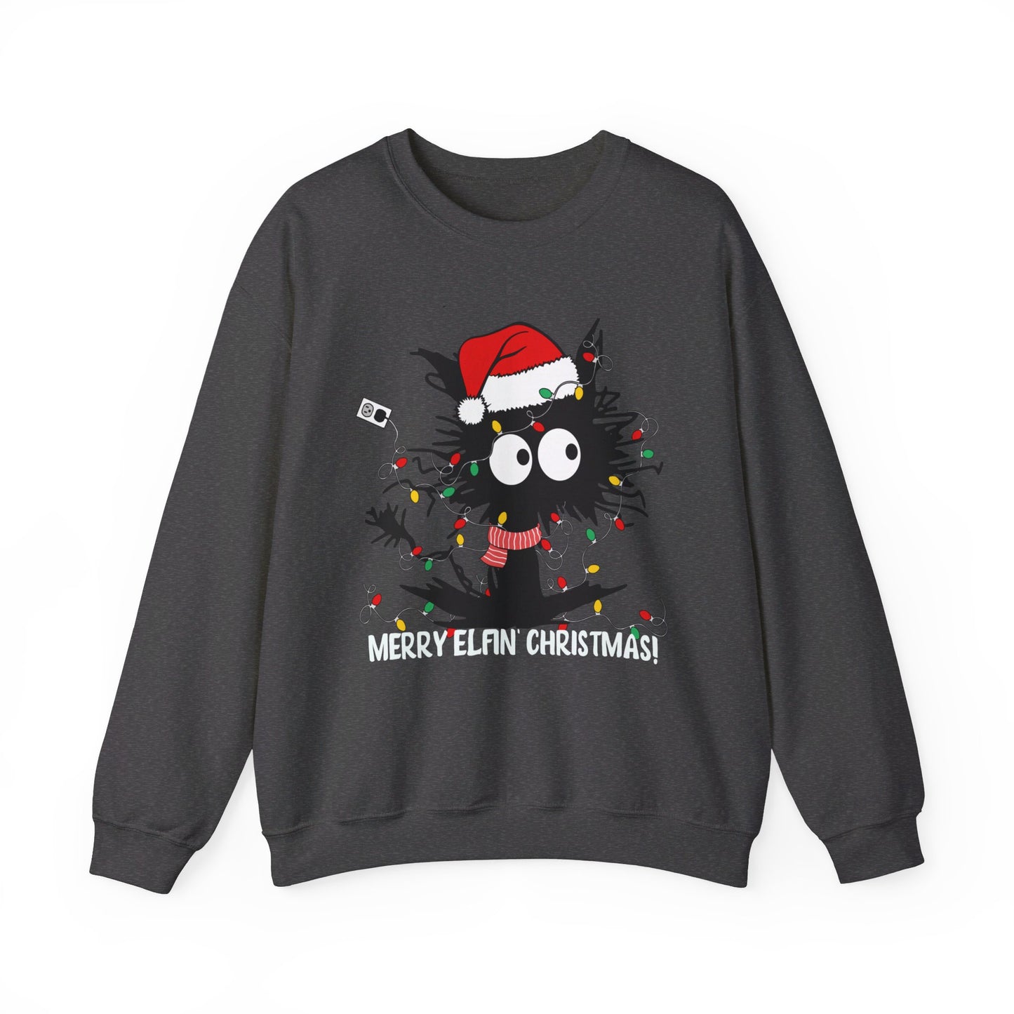 Graphic Designed Holiday Christmas Unisex Crewneck Sweatshirt