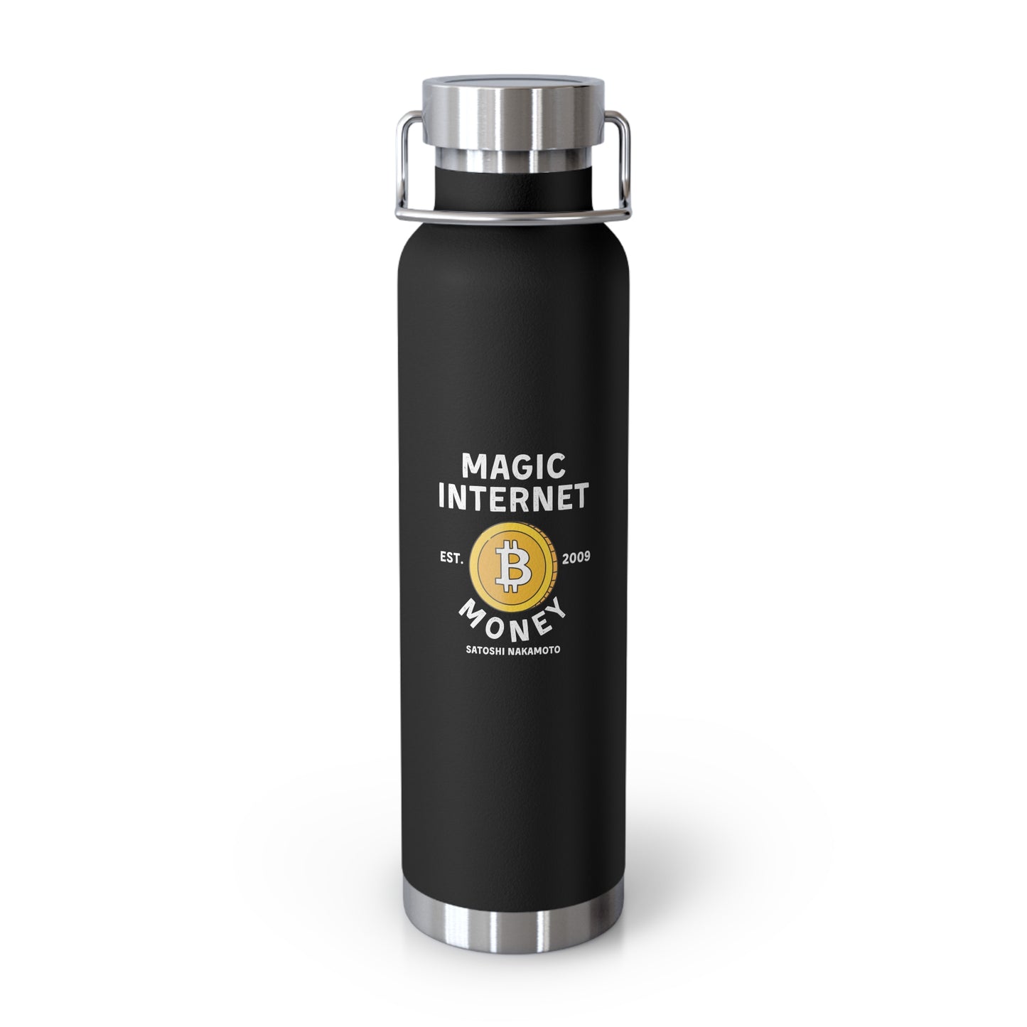 Magic Internet Money Copper Vacuum Insulated Bottle, 22oz