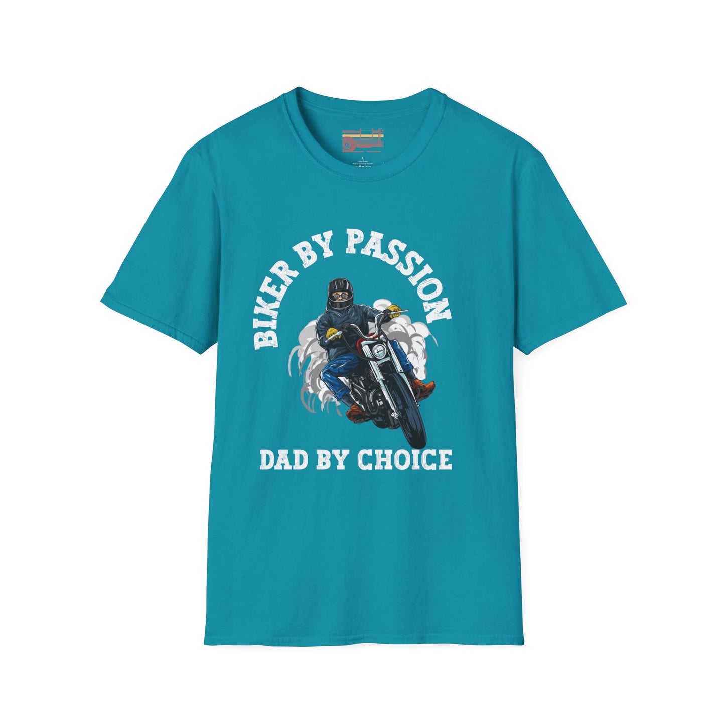 Biker By Passion Dad Ultimate Comfort Unisex Fathers Day T-shirt