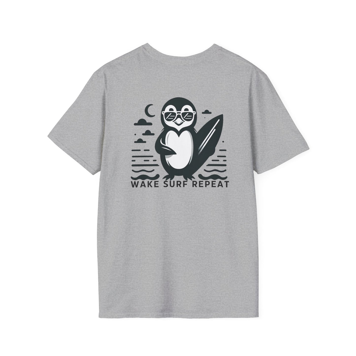 Surfing Teams Ultimate Comfort Styled Graphic T-shirt