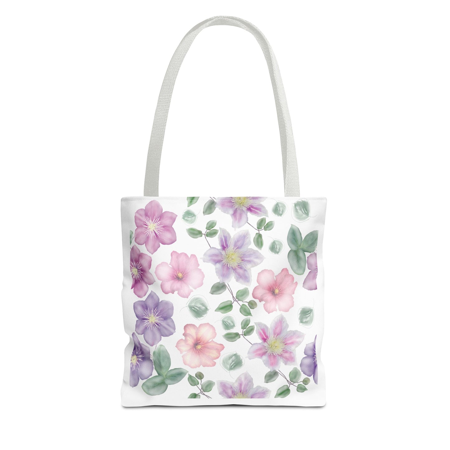 Summer Graphic Wild Flower Tote Bag