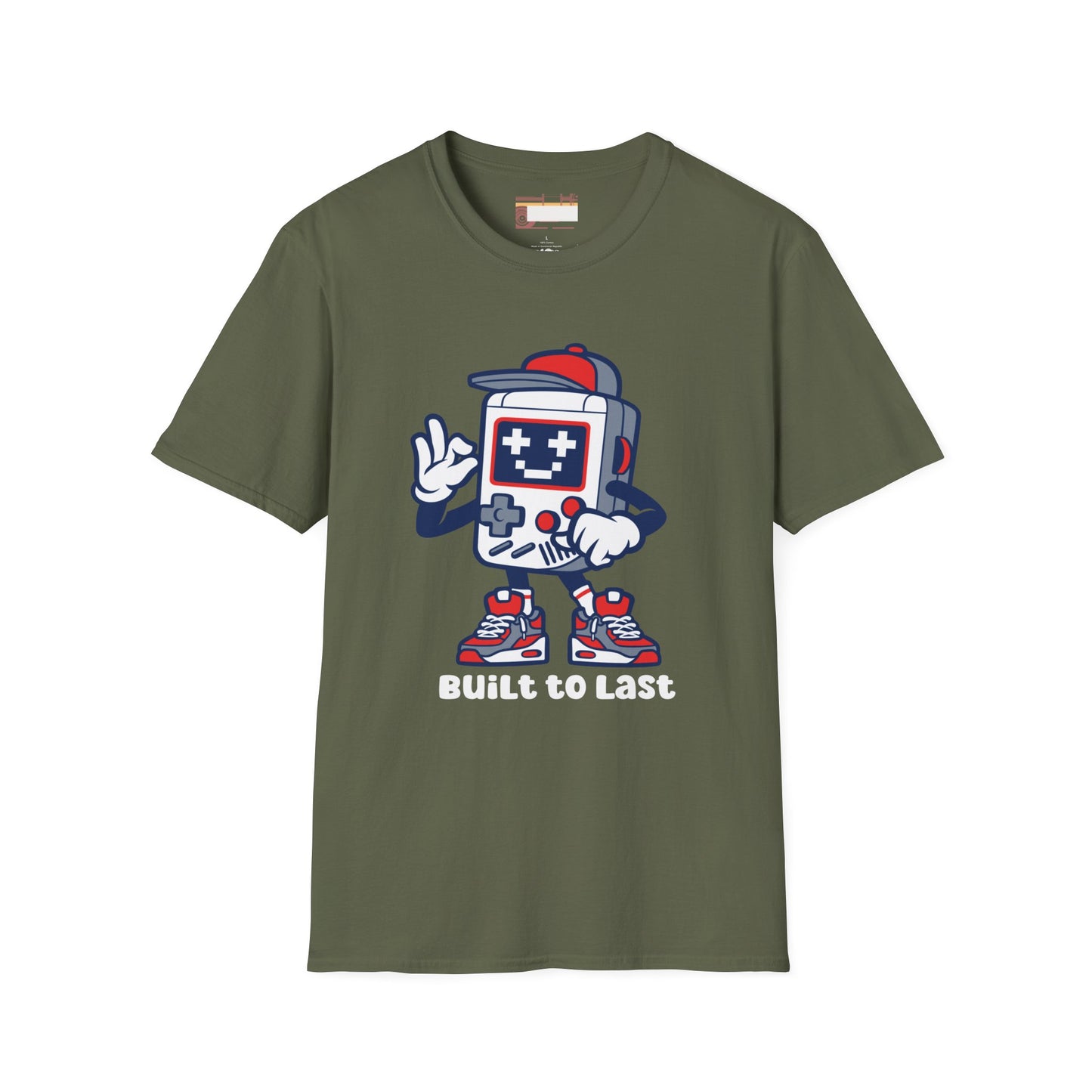 Graphic Built To Last Old School Vibes Comfort Styled T-shirts