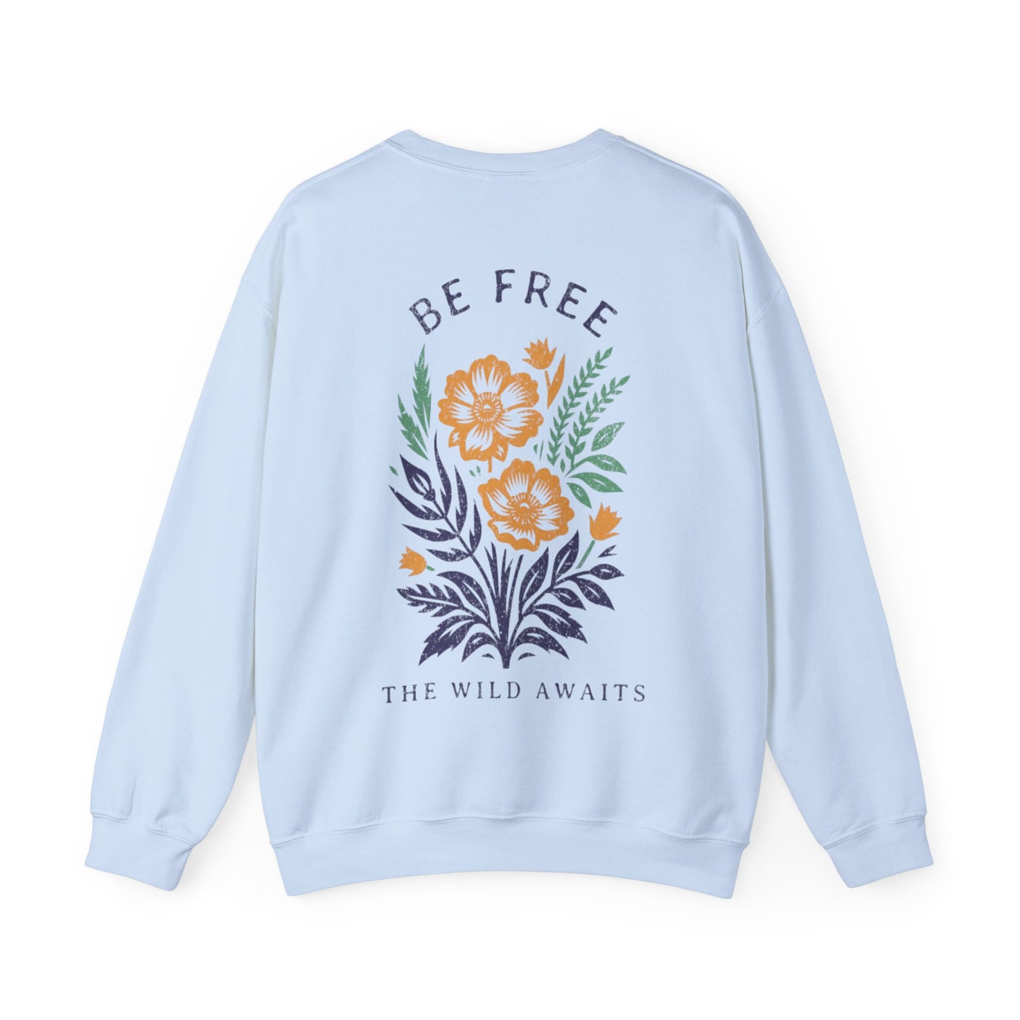 Graphic Designed Minimalist Crewneck Sweatshirt