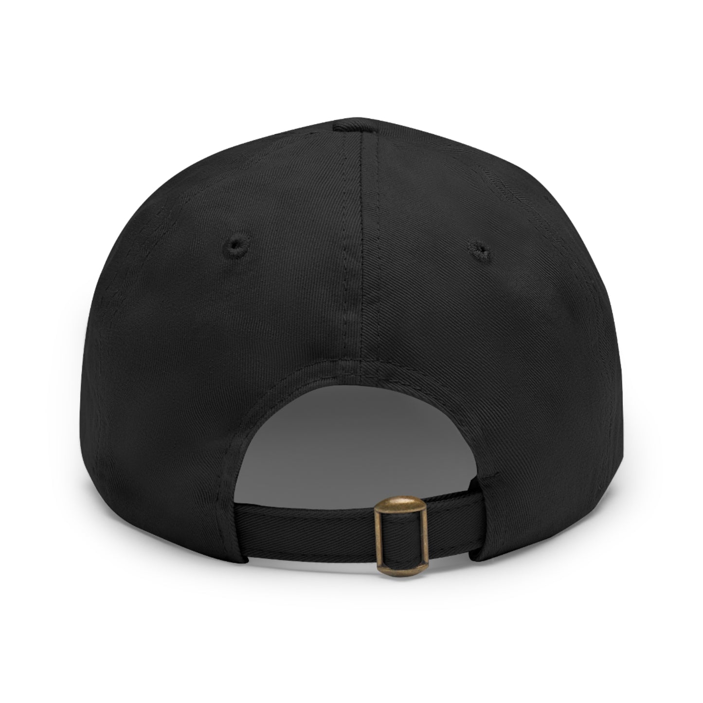 July 4th Dad Hat with Leather Patch Design