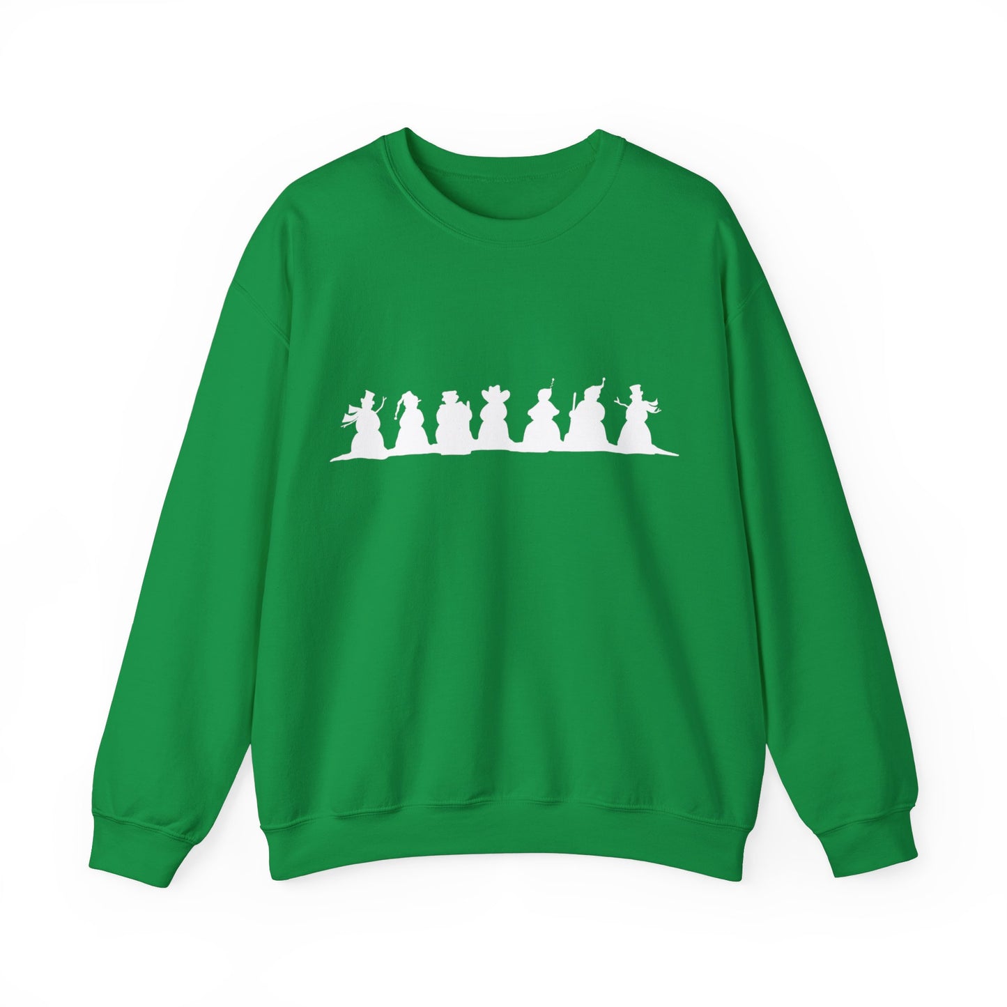 Graphic Designed Holiday Christmas Snowman Unisex Crewneck Sweatshirt