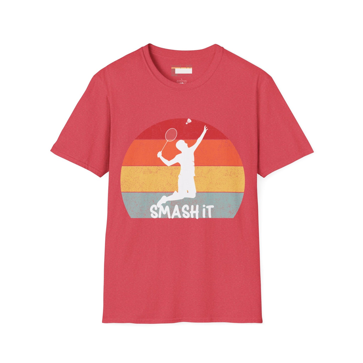 Badminton Game Day Graphic Comfort Unisex T-shirt