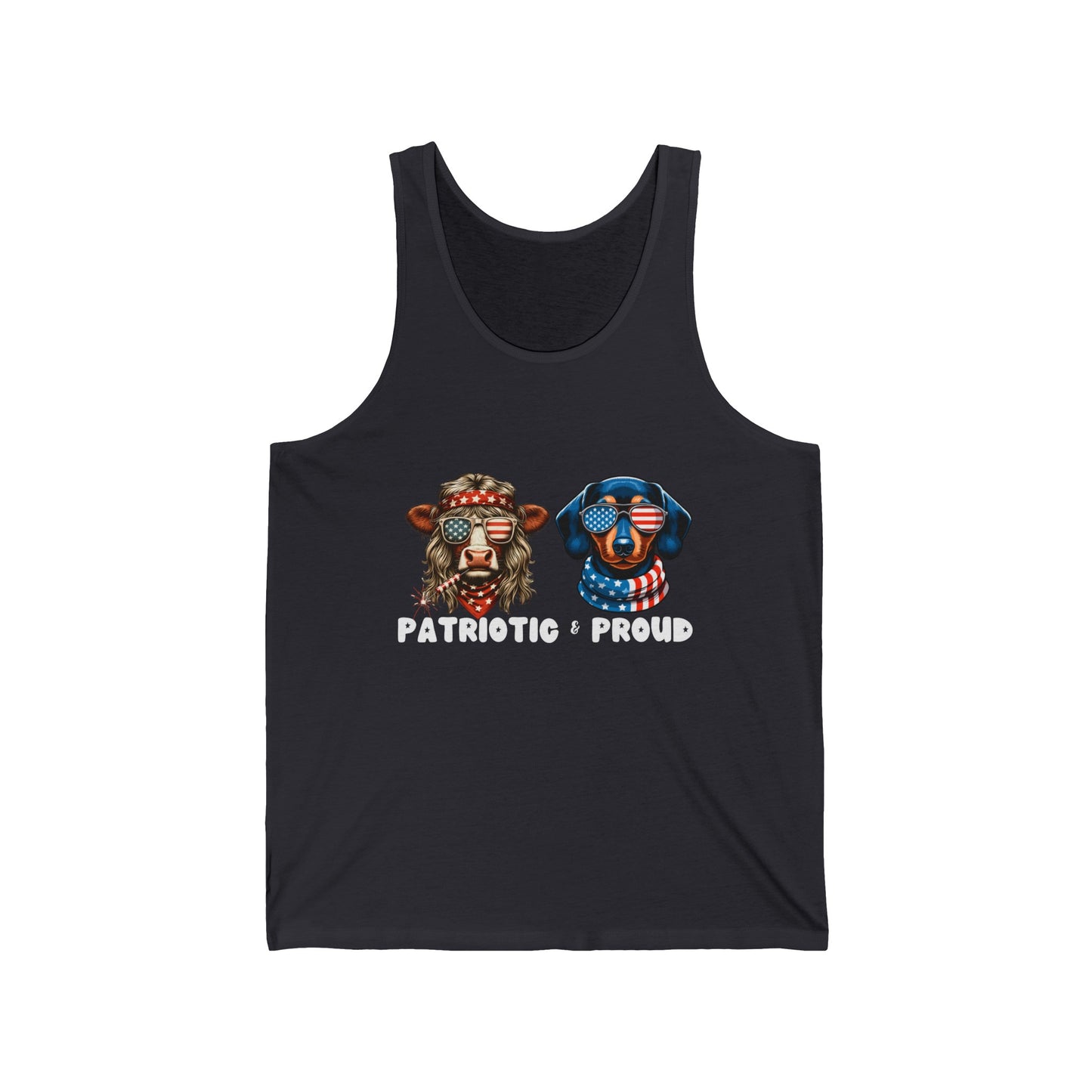 American Independence Graphic Ultimate Comfort Styled Unisex Tank Top