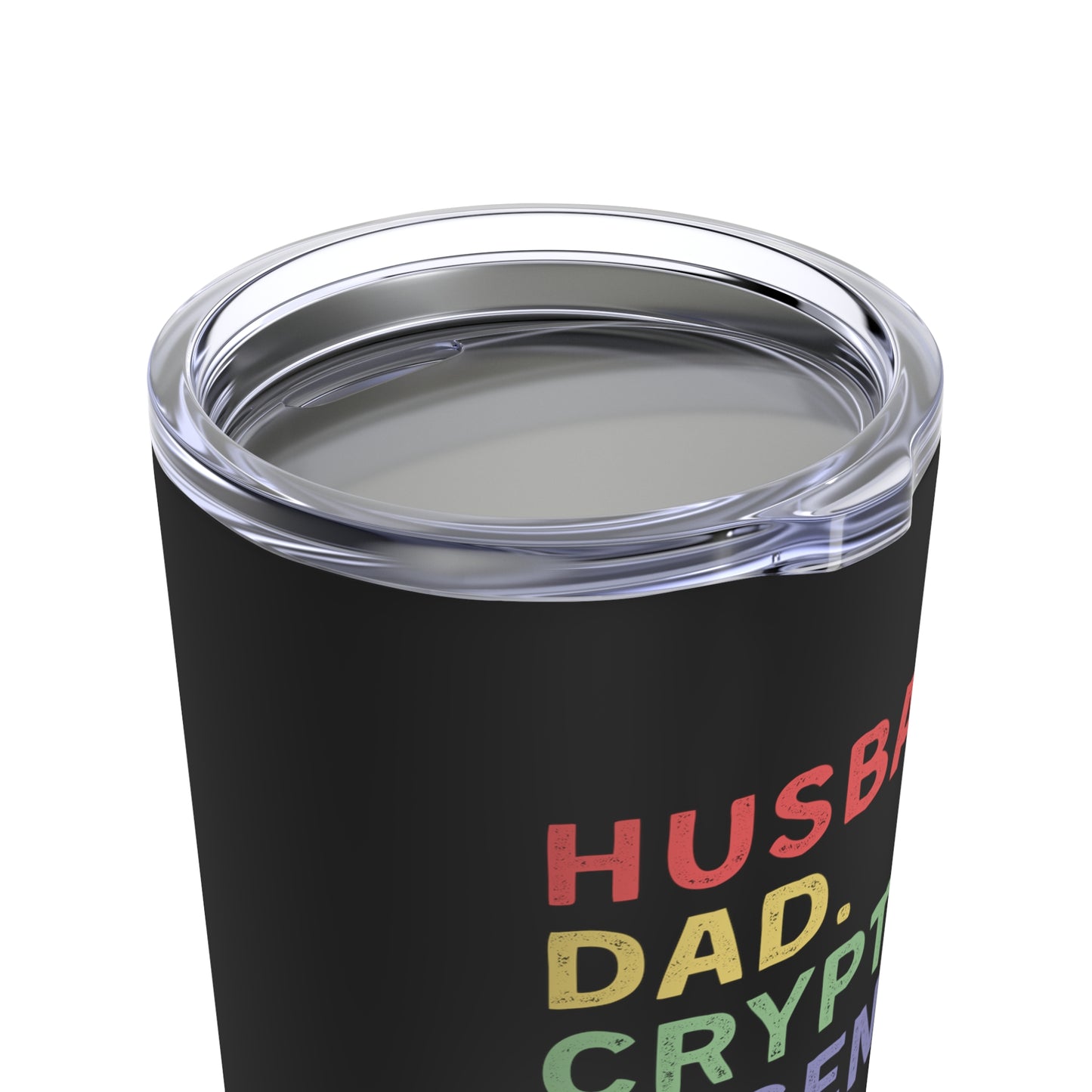 Husband Dad Crypto legend Tumbler