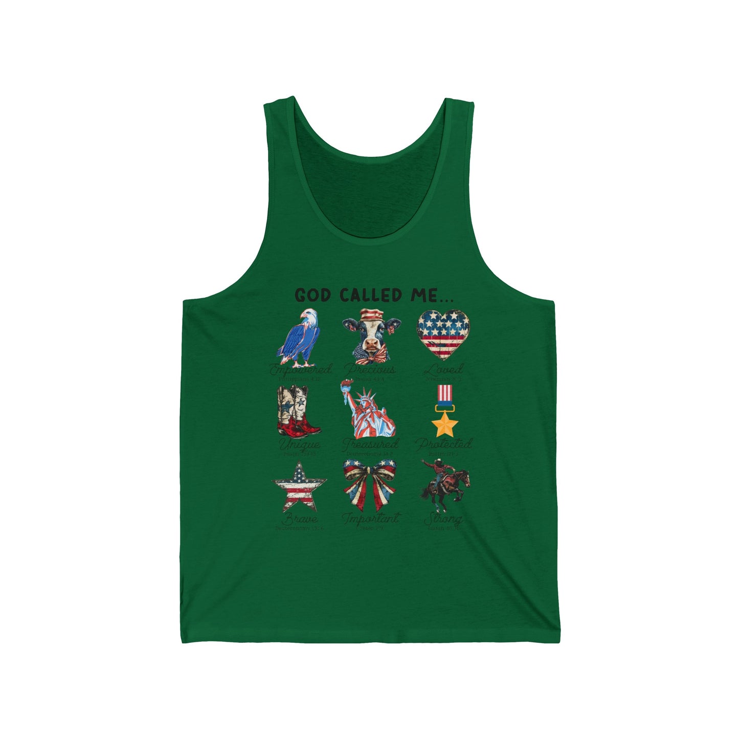 American Independence Graphic Ultimate Comfort Styled Unisex Tank Top
