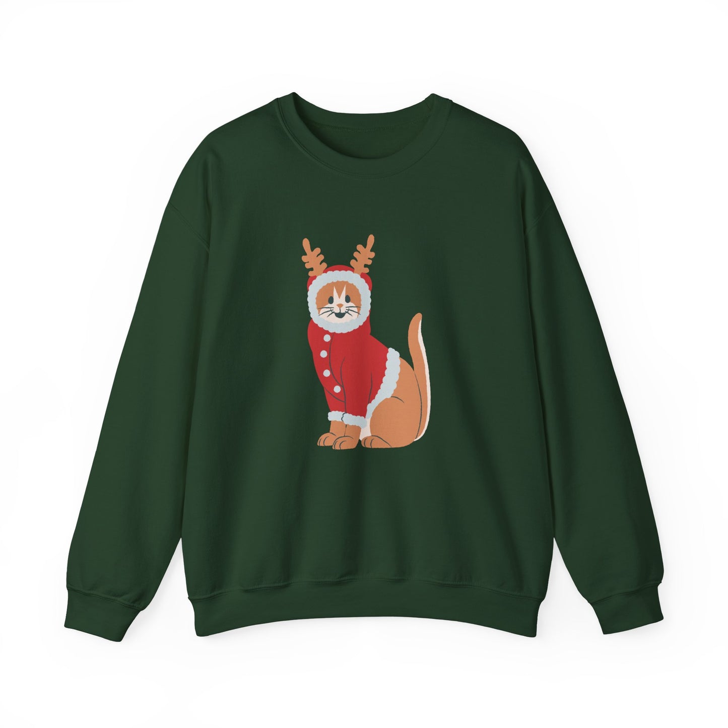Graphic Designed Holiday Christmas Unisex Crewneck Sweatshirt