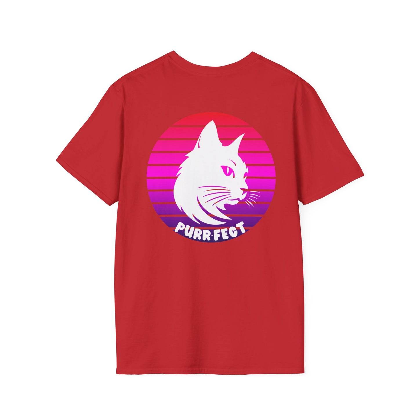 Graphic Perfect Ultimate Comfort Unisex Cat Dad and mom T-shirt