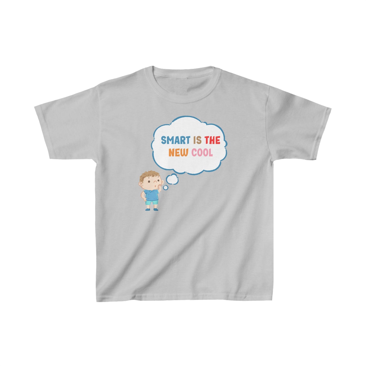 Unisex Kids Smart is The New Cool Ultimate Comfort T-Shirts