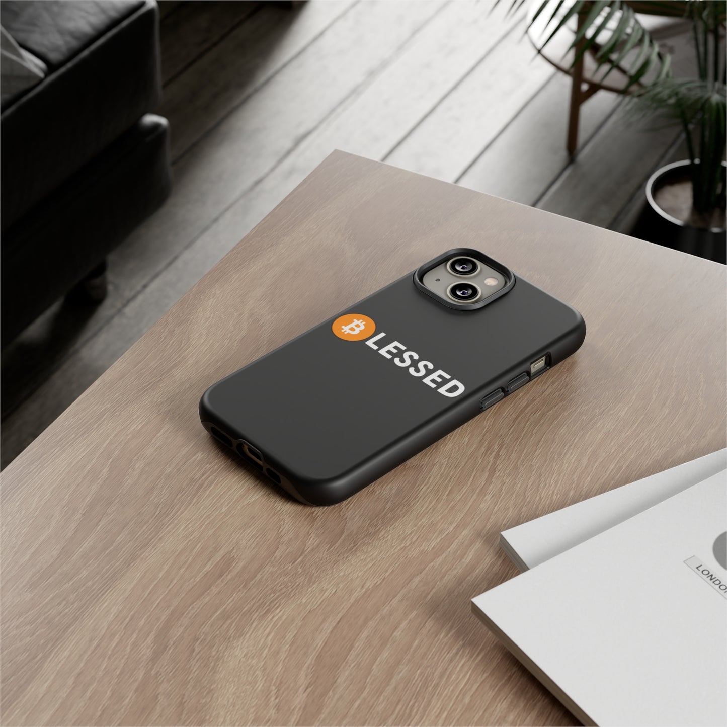 Blessed (Bitcoin, Crypto) iPhone Case