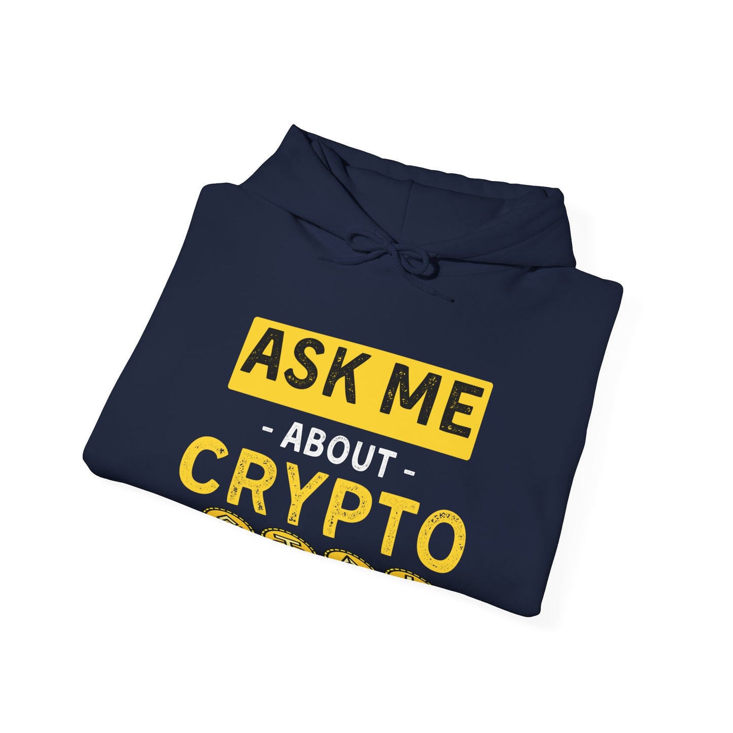 Ask Me About Crypto Ultimate Comfort Unisex Hoodie