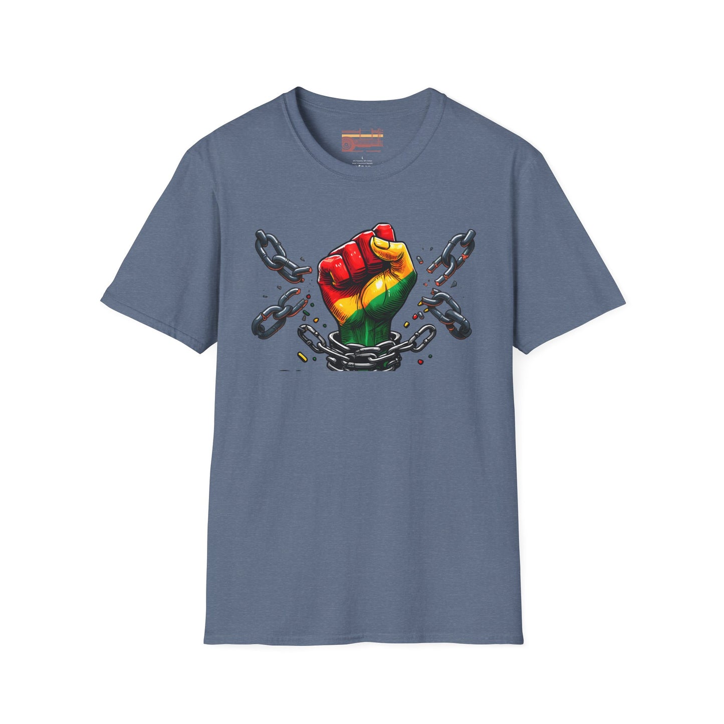 Celebrating Freedom Juneteenth With Pride Black and Proud Ultimate Comfort Unisex T-shirt