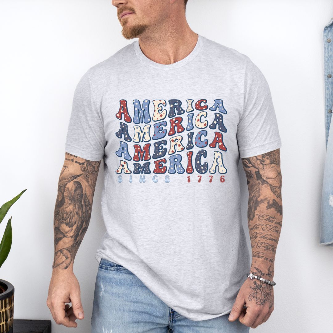 American Independence July 4th Ultimate Comfort Unisex Funny T-shirt