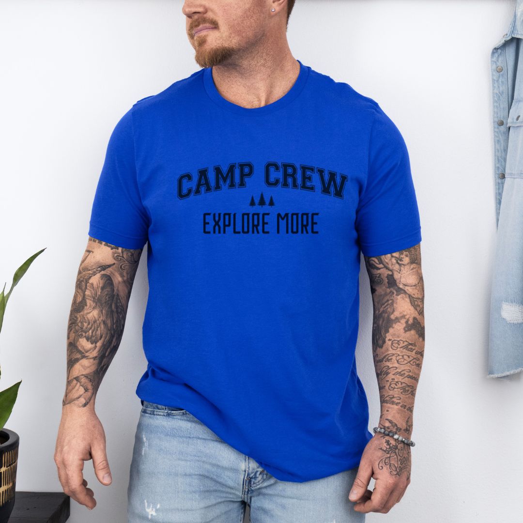 Camping Crew Ultimate Comfort Styled T-shirt