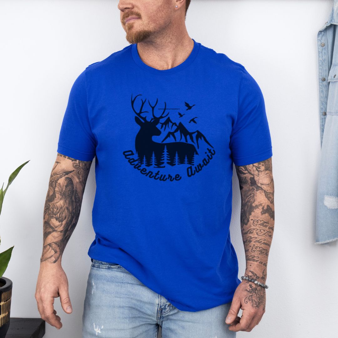 Adventure Awaits Ultimate Unisex Comfort Styled T-shirt